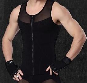 Gynecomastia Compression Vest With Zipper